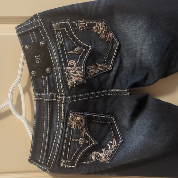 Miss Me Bootcut Denim Jeans Size 28 - Picture 4 of 6